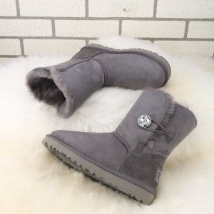 UGG Bailey Button Bling Grey