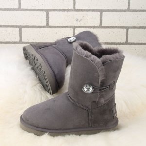 UGG Bailey Button Bling Grey