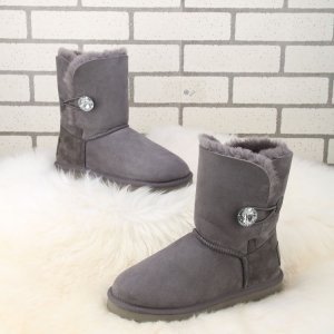 UGG Bailey Button Bling Grey