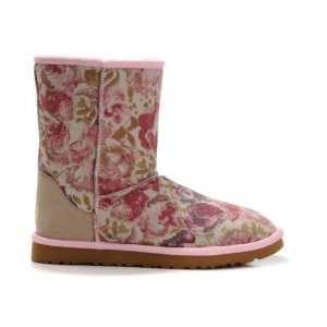 UGG Classic Short - Flowers
