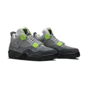 Кроссовки Nike Air Jordan IV (4) Neon (003)