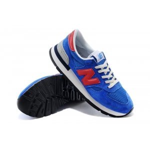 New Balance 990 Жен (Blue/Red) (003)
