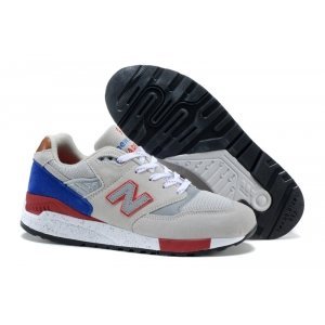New Balance 998 Жен (Grey/Blue/Red) (001)