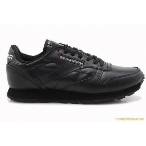 Кроссовки Reebok Classic Leather (All Black) (006)
