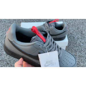 Зимние Nike Air Force 1 светло-серые