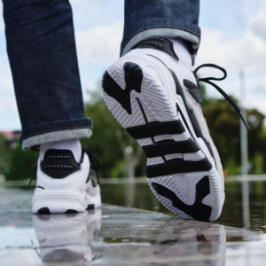 Кроссовки Adidas Niteball Black White (001)
