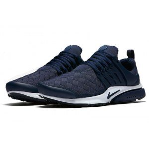 Кроссовки Nike Air Presto BR QS Синий-Белый (004)