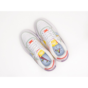 Nike Air Force 1 Low “Shadow” White/Diamond Blue-Purple-Yellow(011)