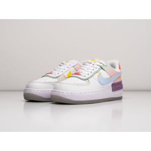 Nike Air Force 1 Low “Shadow” White/Diamond Blue-Purple-Yellow(011)