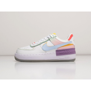 Nike Air Force 1 Low “Shadow” White/Diamond Blue-Purple-Yellow(011)
