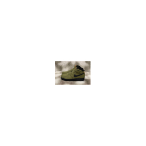 Зимние Nike Air Force 1 Mid на меху хаки(043)