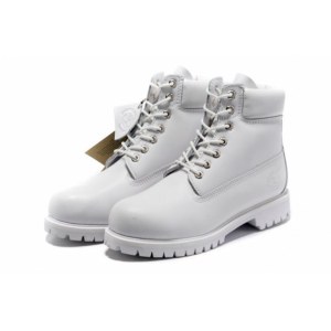 Timberland 6 Inch Premium Waterproof Boots (Ghost White) (015)