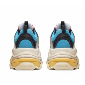 Кроссовки Balenciaga Triple S (Grey/Red/Blue) (001)