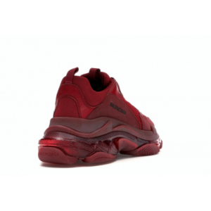 Кроссовки Balenciaga Triple S Burgundy Red (004)