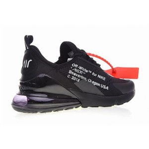 Off White x Nike Air Max 270 (Black) (008)