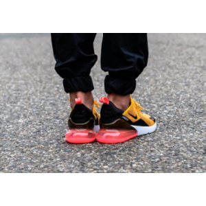 Кроссовки Nike Air Max 270 (Gold/Black) (015)