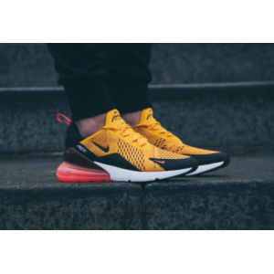 Кроссовки Nike Air Max 270 (Gold/Black) (015)
