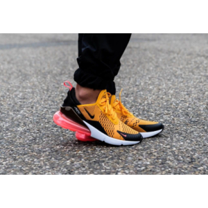 Кроссовки Nike Air Max 270 (Gold/Black) (015)
