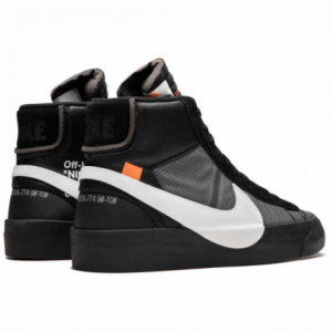 Кроссовки OFF WHITE X NIKE BLAZER MID "SPOOKY" BLACK (001)