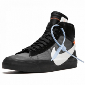 Кроссовки OFF WHITE X NIKE BLAZER MID "SPOOKY" BLACK (001)