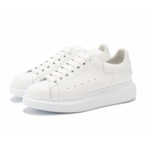 Кроссовки Alexander McQueen (All White) (001)