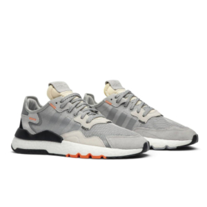 Кроссовки Adidas Nite Jogger Grey Two Solar Orange 