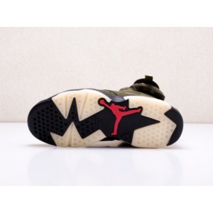 Кроссовки Nike Air Jordan 6 X Travis Scott "Cactus Jack" Khaki