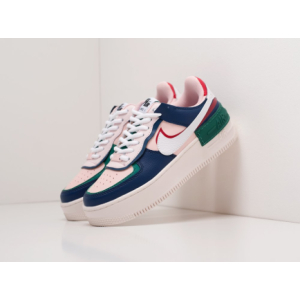Nike Air Force 1 Shadow Mystic Navy/White-Echo Pink-Gym Red
