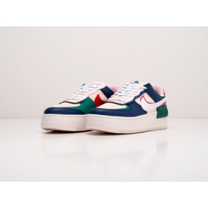 Nike Air Force 1 Shadow Mystic Navy/White-Echo Pink-Gym Red