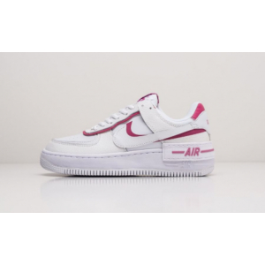 Nike Air Force 1 Shadow White/Pink (Бело-розовые)