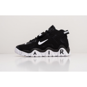 Nike Air Barrage Mid Black/White (Черно-белые)