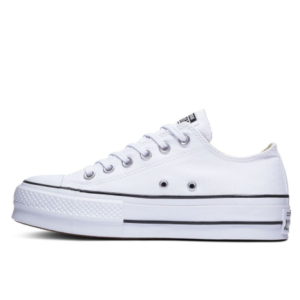 Кеды CONVERSE Chuck Taylor All Star Platform Canvas Low Top (низкие/белые)