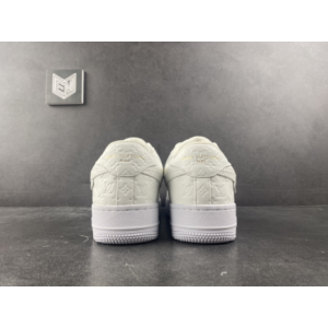 Кроссовки Nike Air Force 1 Low X Louis Vuitton Triple White (070)