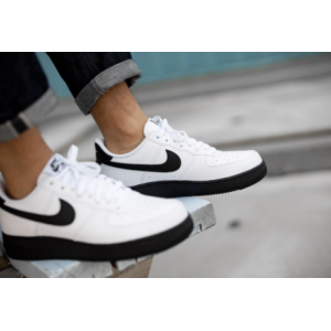 Кроссовки Nike Air Force 1′ 07 White Black Sole