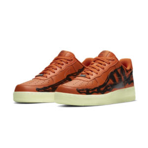 Кроссовки Nike Air Force 1 Low Skeleton Orange