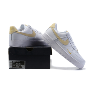 Кроссовки Nike Air Force 1 07 Essential White/Gold