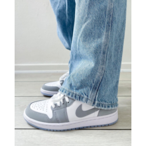 Кроссовки Nike Air Jordan 1 Low Wolf Grey