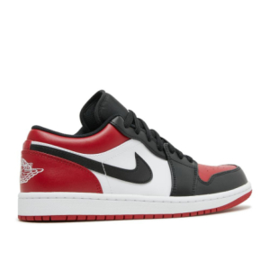 Кроссовки Nike Air Jordan 1 Low Bred Toe