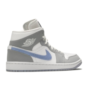 Кроссовки Nike Air Jordan 1 Mid Wolf Grey Aluminum