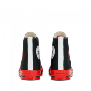 Кеды Converse Chuck 70 High Black/Red Comme Des Garcons Play