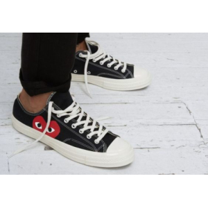 Кеды Converse Chuck 70 Low Black/White X Garcons Play