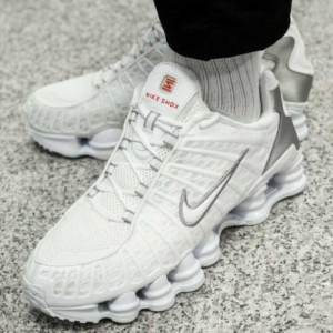 Кроссовки Nike Shox TL Metallic Silver