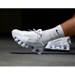 Кроссовки Nike Shox TL Metallic Silver