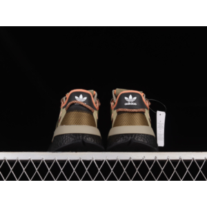 Adidas Nite Jogger Core Black Orange Dark Green