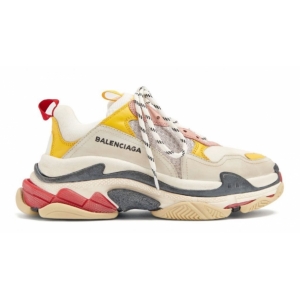 Balenciaga Triple S (Cream/Yellow/Red) (010)