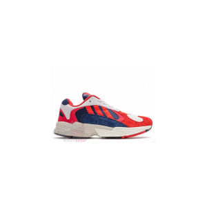 Кроссовки Adidas Yung-1 красные, темно-синие, серые (003)