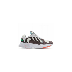 Кроссовки Adidas Yung-1 серые, коричневые (002)