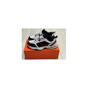 Зимние Nike Air Monarch 4 на меху (Черно-белые)