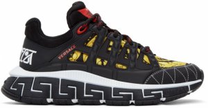 Versace Trigreca черные с желтым(009)