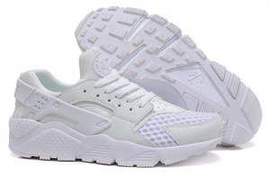 Кроссовки Nike Air Huarache (Platinum White) (001)